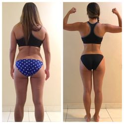 Paul Brown Personal Training - Before and after.