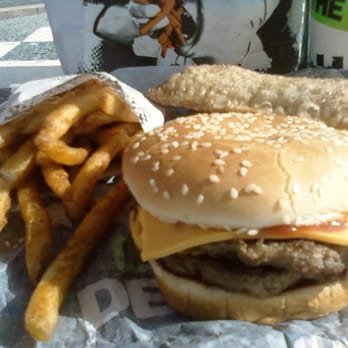 Checkers - Cheese Double Cheese Combo and a couple of Apple Pies - Burgers Near Me - Milwaukee, Wisconsin