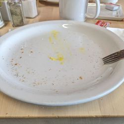 Place On Pine - Empty plate