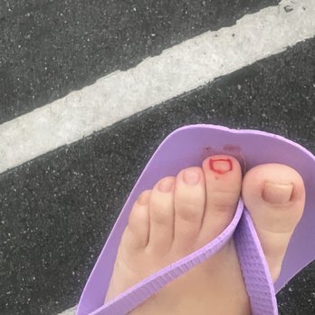 Brilliant Nails & Spa - Horrible pedicure - Nail Salons Near Me - Laguna Woods, California