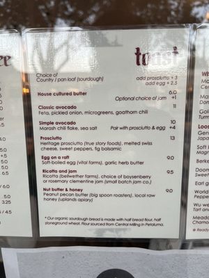 Menu photo 1 Lavender Bakery & Cafe Berkeley, CA