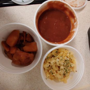 Creole Flava - Red beans, yams, and Mac and cheez- all good! - Food Trucks Near Me - Houston, Texas