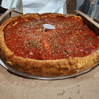 Rosati's Pizza Pub Authentic Chicago Pizza - Deep dish pizza pepperoni - Pizza Near Me - Apopka, Florida