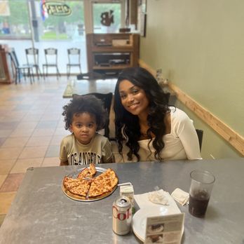 NB's Wicked Bah Pizza - Server took our photo!! - Pizza Near Me - New Braunfels, Texas NB's Wicked Bah Pizza - Server took our photo!! - Pizza Near Me - New Braunfels, Texas