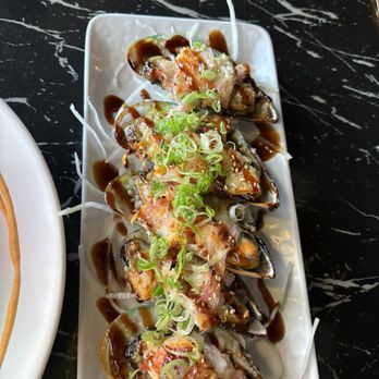 Sato Sushi - Baked mussels - Sushi Bars Near Me - Lancaster, California Sato Sushi - Baked mussels - Sushi Bars Near Me - Lancaster, California