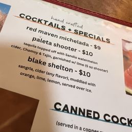 Menu Menu