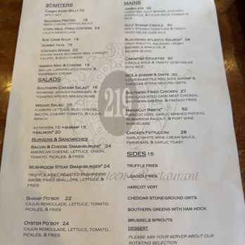 The 219 Restaurant - Menu - Cajun/Creole Near Me - Alexandria, Virginia The 219 Restaurant - Menu - Cajun/Creole Near Me - Alexandria, Virginia