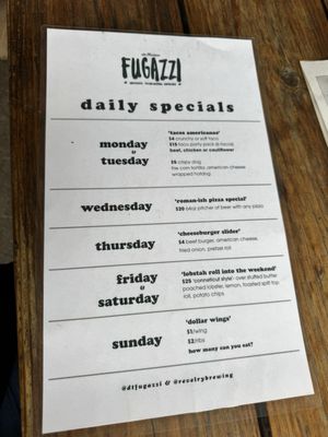 Fugazzi at Revelry Brewing by null