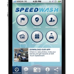 Soft Touch Speedwash - Speedwash Phone App for earning Rewards Points for Checking in and taking pictures