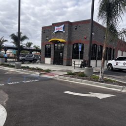 Picking up to-go from drive thru Picking up to-go from drive thru