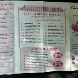 Cheng Kitchen - Menu