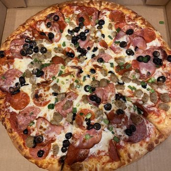 Touchdown Pizza & Deli - a pizza in a box - Burgers Near Me - Patterson, California