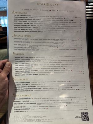 Menu photo 3 Star Leaf Pasadena, CA Menu photo 3 Star Leaf Pasadena, CA