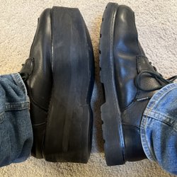 Willoughbys Leather Works - He built up my shoe for my short leg. Done a good job and was fast.