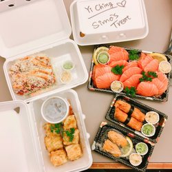 Sima Sushi - Crispu crunch, sale sashimi, Uni sushi and yam sushi