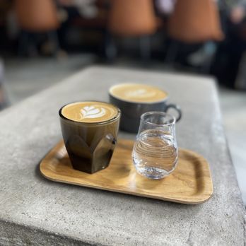 Two Arrows Coffee & Bar - Oat milk cortado- surprisingly creamy - Coffee & Tea Near Me - Vail, Colorado Two Arrows Coffee & Bar - Oat milk cortado- surprisingly creamy - Coffee & Tea Near Me - Vail, Colorado
