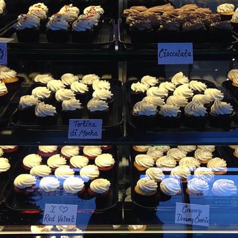 Cristina's Tortina Shop - a display of cupcakes - Bakeries Near Me - Brampton, Ontario Cristina's Tortina Shop - a display of cupcakes - Bakeries Near Me - Brampton, Ontario