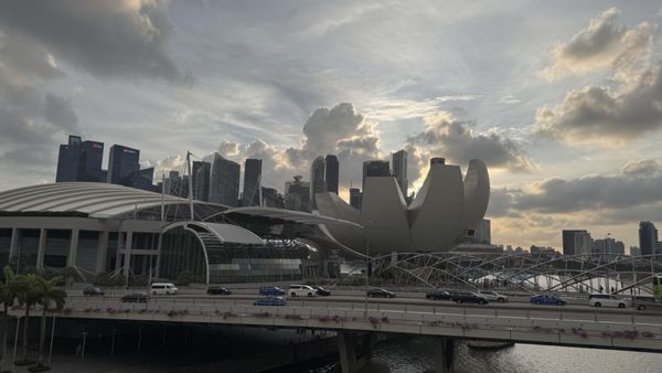 The Helix Bridge by null