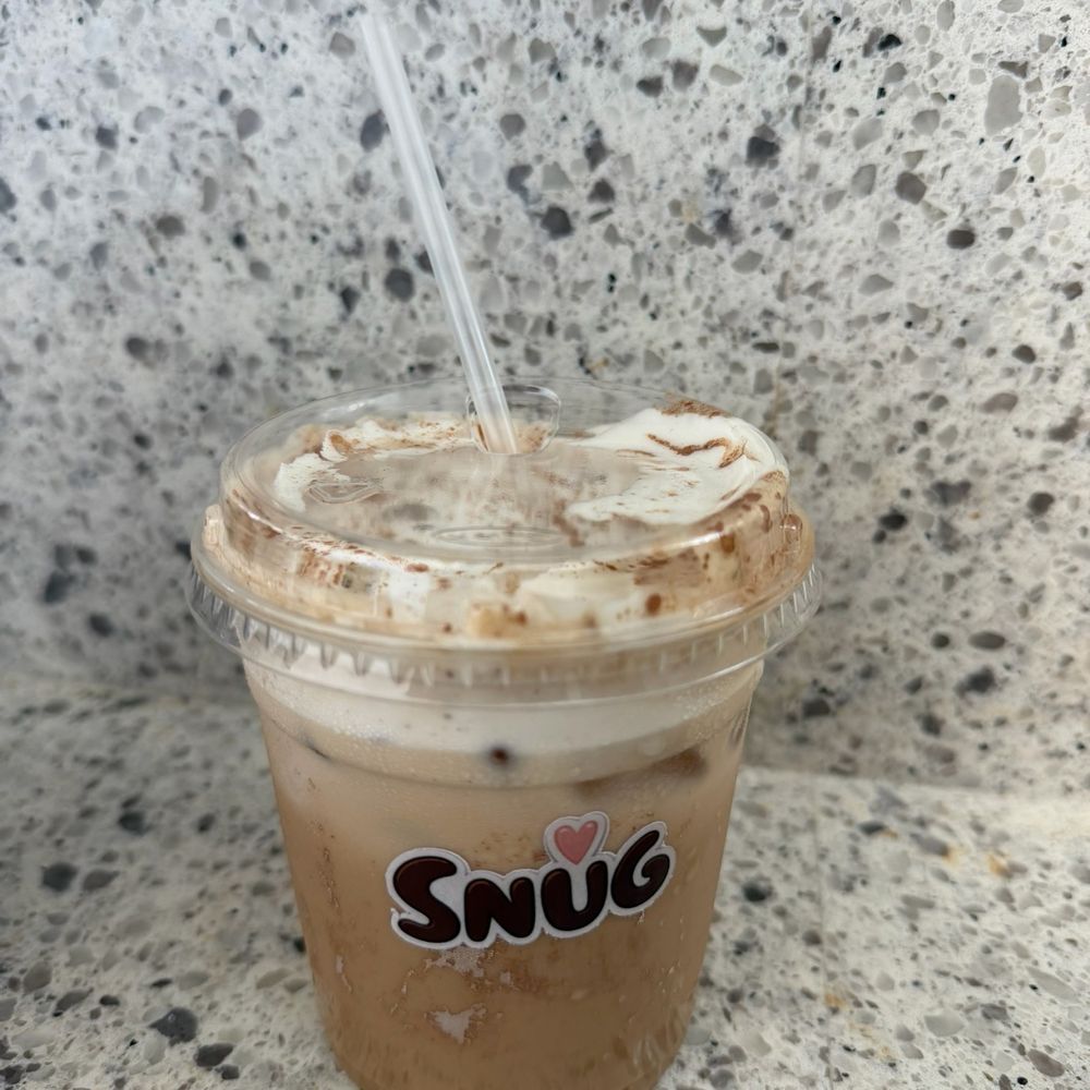 Snug Cafe - Spanish Latte with Foam - Coffee & Tea Near Me - Norwalk, California Snug Cafe - Spanish Latte with Foam - Coffee & Tea Near Me - Norwalk, California