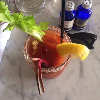 Hillside Farmacy - Wasabi Bloody Mary! Loved the spicy twist on my favorite classic brunch cocktail. - New American Near Me - Austin, Texas