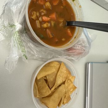 La Chaiteria - Vegan pozole has so much flavor! - Tacos Near Me - Tucson, Arizona