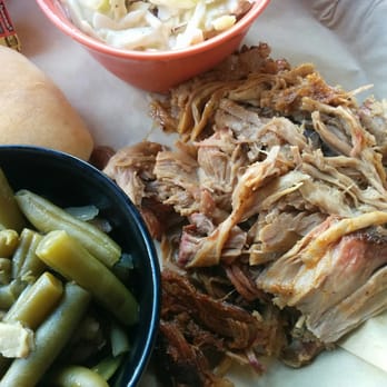 Doc's Smokehouse & Catering - Pulled Pork Plate with green beans and slaw. - Barbeque Near Me - Edwardsville, Illinois Doc's Smokehouse & Catering - Pulled Pork Plate with green beans and slaw. - Barbeque Near Me - Edwardsville, Illinois