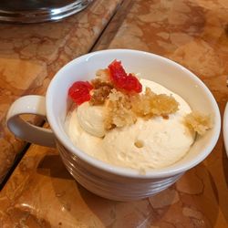 Tea at The Saint Paul Hotel - Pineapple mousse