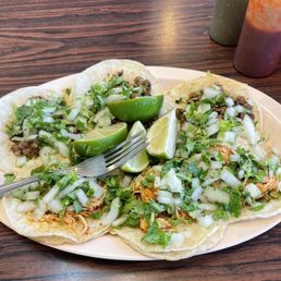 a plate of tacos a plate of tacos