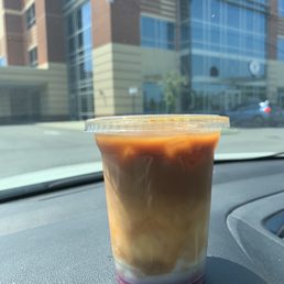 iced pick-me-up (blueberry lemon zest oatmilk double espresso)