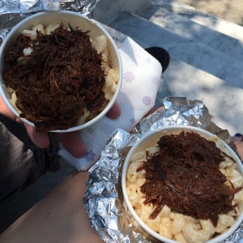 Mac Daddy - Mac and cheese with pulled pork. Soooo good! - Food Trucks Near Me - Mount Pleasant, South Carolina