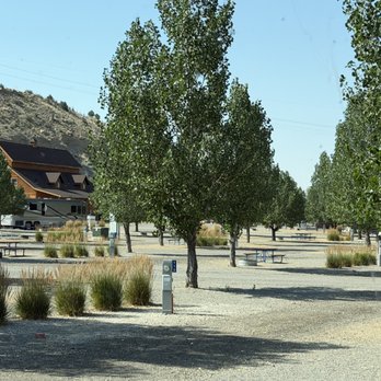 Castle Gate RV Park - July 11, 2026 - Some trees to offer a bit of shade. - RV Parks Near Me - Helper, Utah