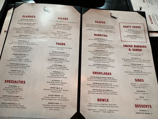 Menu photo 3 Scorpion Bar Patriot Place Foxborough, MA Menu photo 3 Scorpion Bar Patriot Place Foxborough, MA