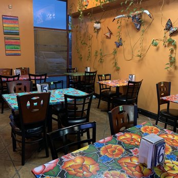Tacomex Las Colinas - Cute dining area - Mexican Near Me - Irving, Texas