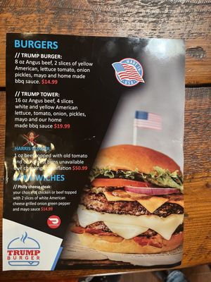 Trump Burger MAGA of Flatonia by null