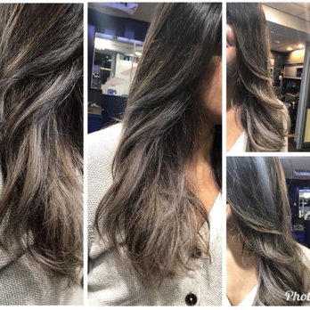 Silver Lilac Ombre By Linda At Salon Aya Yelp