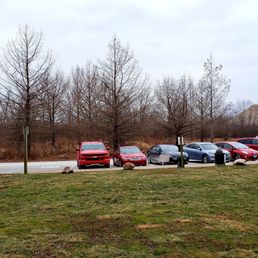 Good spread out parking area