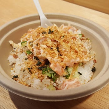 Chikarashi - Sichuan Chilli Salmon Bowl ... delicious!! - Japanese Near Me - New York, New York Chikarashi - Sichuan Chilli Salmon Bowl ... delicious!! - Japanese Near Me - New York, New York