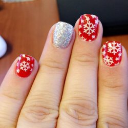 Nail Studio By Tom - Christmas- winter nails (more nail stamping)