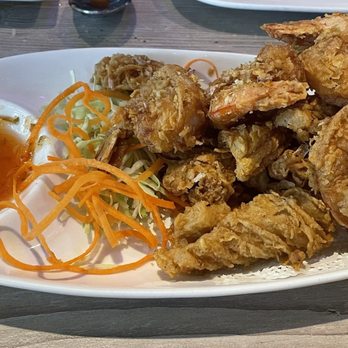 Chai Thai Noodles Berkeley - 1. Koo Ruk Calamari and prawns fried - Thai Near Me - Berkeley, California Chai Thai Noodles Berkeley - 1. Koo Ruk Calamari and prawns fried - Thai Near Me - Berkeley, California