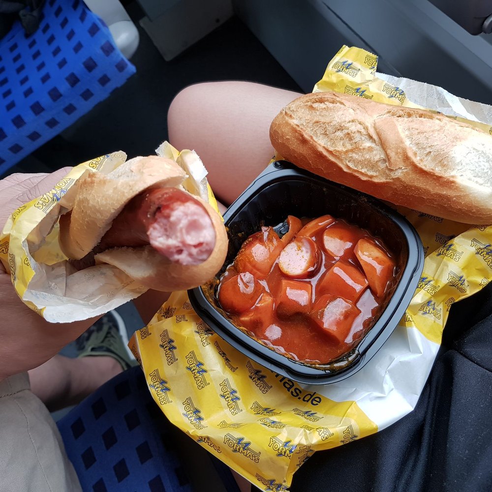 Yorma's - Currywurst. Asked them to chopped it. - Sandwiches Near Me - Munich, BY Yorma's - Currywurst. Asked them to chopped it. - Sandwiches Near Me - Munich, BY