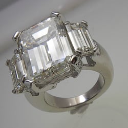 The Jewelers Workshop - Platinum Diamond ring