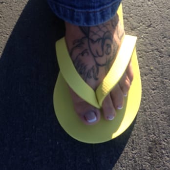 Spring Nails - This is the French manicure on my toes. - Nail Salons Near Me - Fremont, California