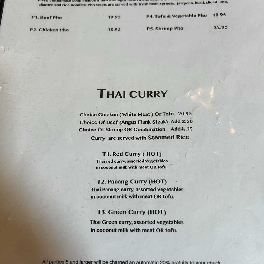 Asian Fusion - Pho and Thai curry menu - lunch and dinner - Asian Fusion Near Me - Fairplay, Colorado Asian Fusion - Pho and Thai curry menu - lunch and dinner - Asian Fusion Near Me - Fairplay, Colorado