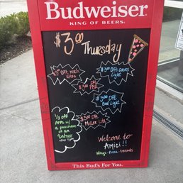 Thursday specials
