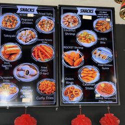 Luxe Boba  - Food menu 2/2026