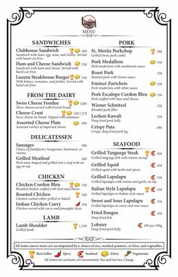 Menu photo 6 Luzern Steakhouse Cebu City, CEB Menu photo 6 Luzern Steakhouse Cebu City, CEB