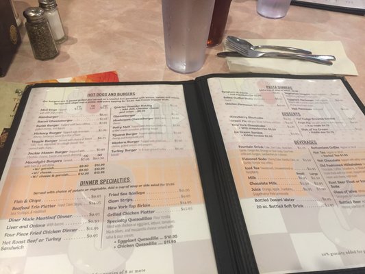 Menu photo 2 Moonlight Diner & Grille Williamstown, MA
