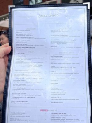 Menu photo 1 Stephanie's On Newbury Boston, MA