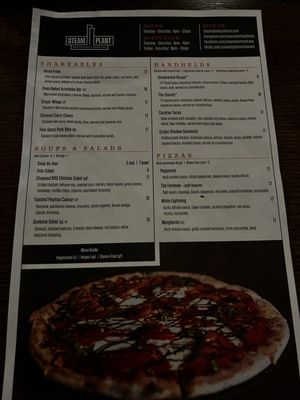 Menu photo 2 Steam Plant Restaurant & Brew Pub Spokane, WA
