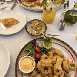 Calamari Chicken piccata